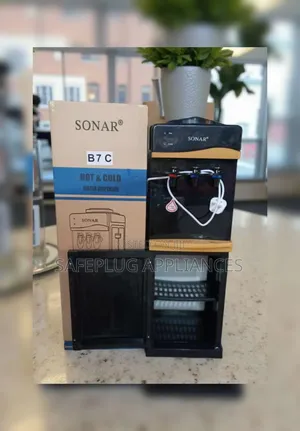 Sonar 3-Tap Black Gold Water Dispenser – Hot, Cold Normal |