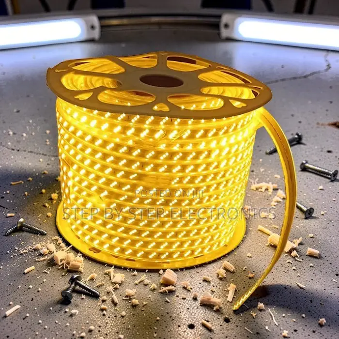 Professional 50M Orange Yellow Warm White SMD LED Strip Snake Light