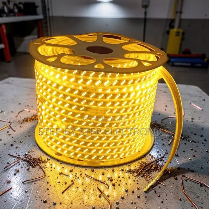 Premium-Grade 50M Orange Yellow Warm White SMD LED Strip Snake Light