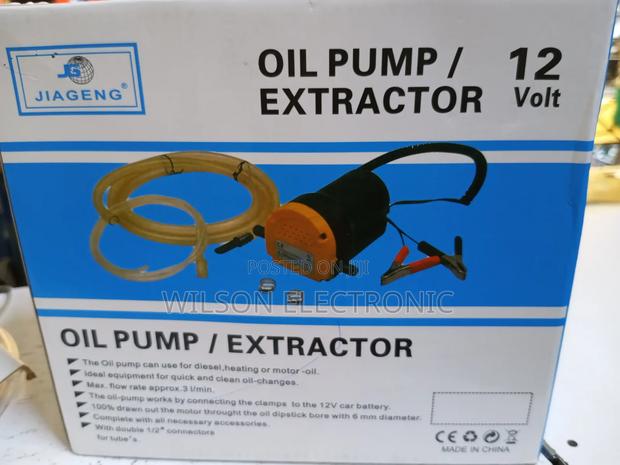 Oil Pump/ Extractor. 12V