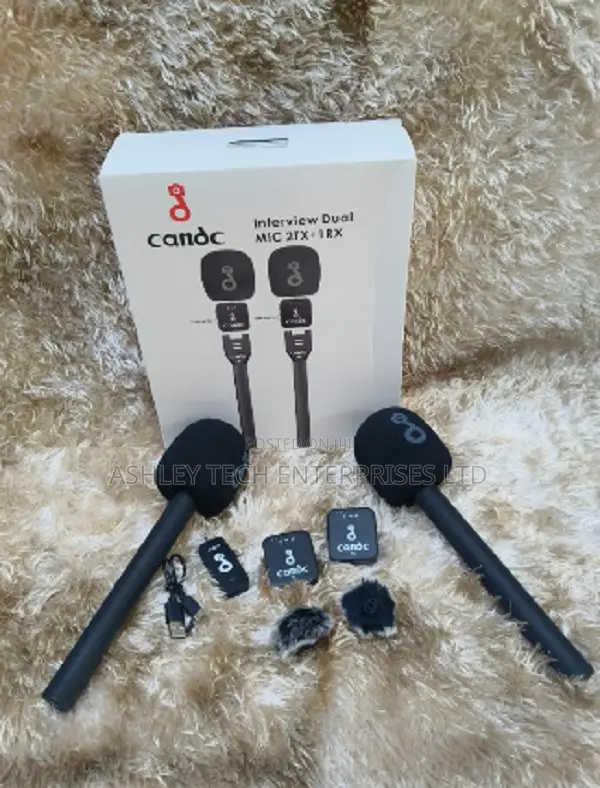 C C Interview Dual Wireless Microphone – Pro Audio Kit