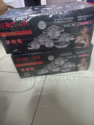 12pcs Bosch Stainless Cookware