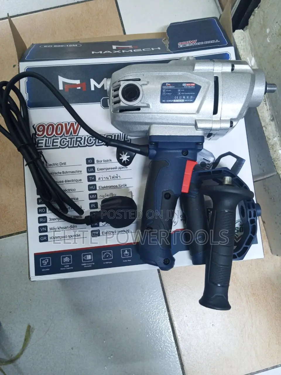 MAXMECH 900W Electric Drill