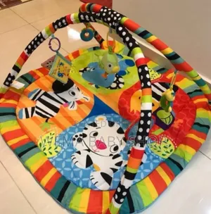 Baby Activity Playgym/Mat With Hanging Toys.