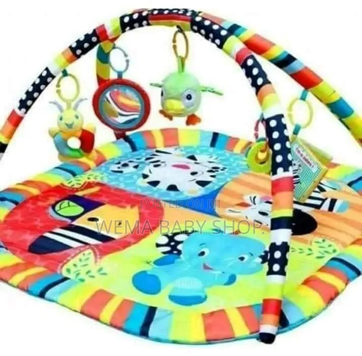 Baby Activity Playgym/Mat With Hanging Toys.