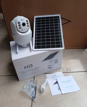 Ubox 4G Outdoor CCTV Camera With Solar Charging Technology