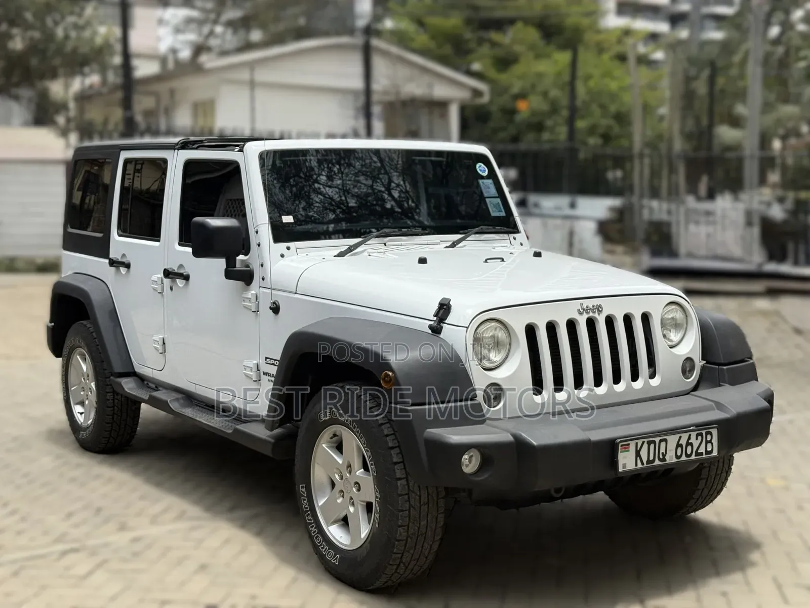 Jeep Wrangler Sport 4x4 2016 White
