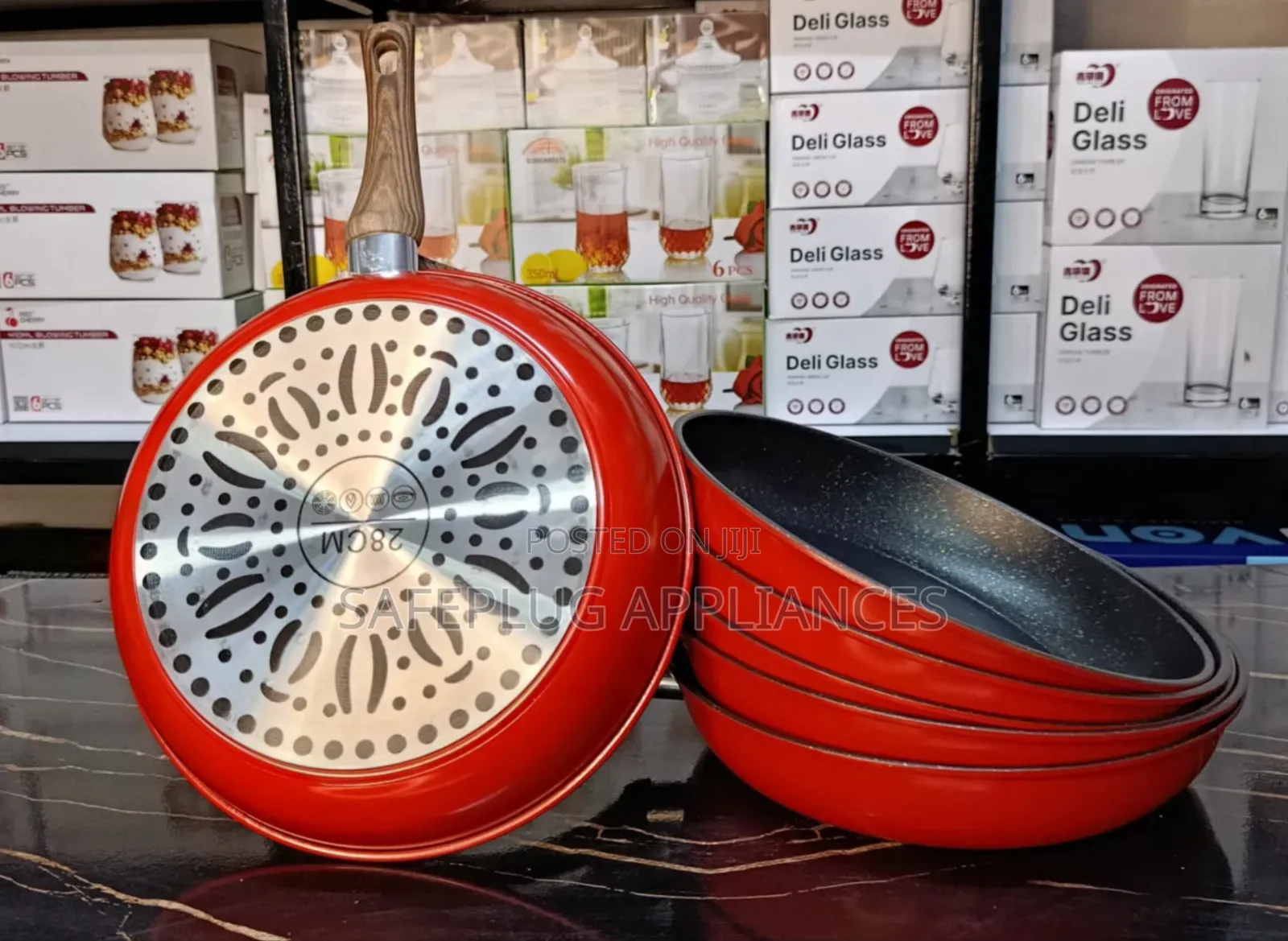 26cm Granite Frying Pan – Heavy Duty Cooking Pan