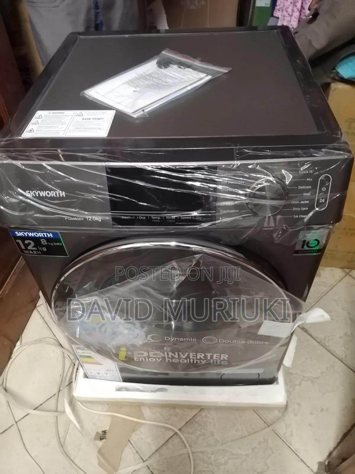 Skyworth 10kg Wash Dry Automatic Washer