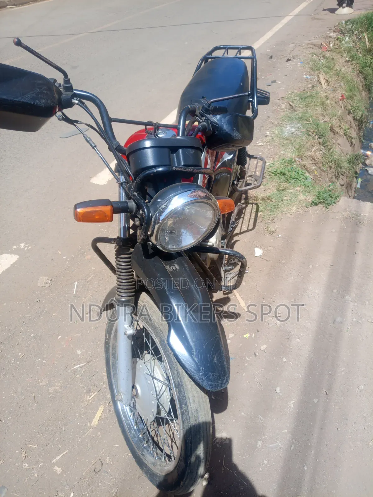 Honda CG110 2025 Red