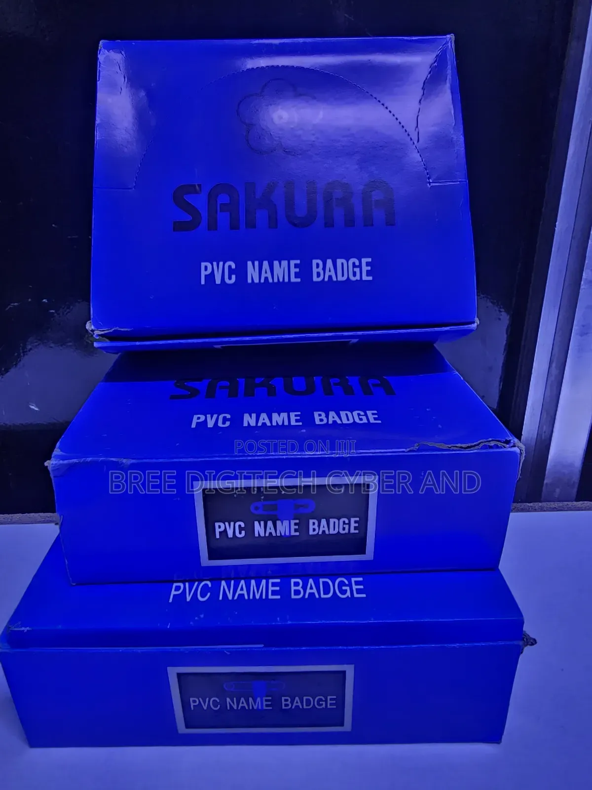 Wholesale Sakura PVC Cards With Pin Back