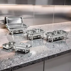 Buffet Service Set 11L Stainless Steel Triple Chafing Dish