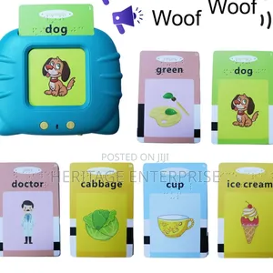Flashcard Talking Braille Flash Card, English