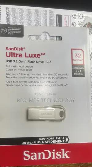 Sandisk Ultra Luxe 32gb Flash Disk