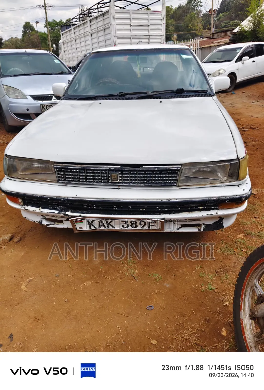 Toyota Corolla Sedan 1994 White