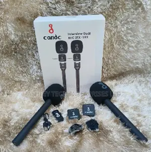 C C Wireless Dual Microphone – Content Creator Audio Kit