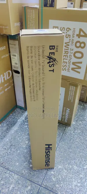 Hisense HS2100 2.1 Soundbar Home Theatre System+Wireless Subwoofer