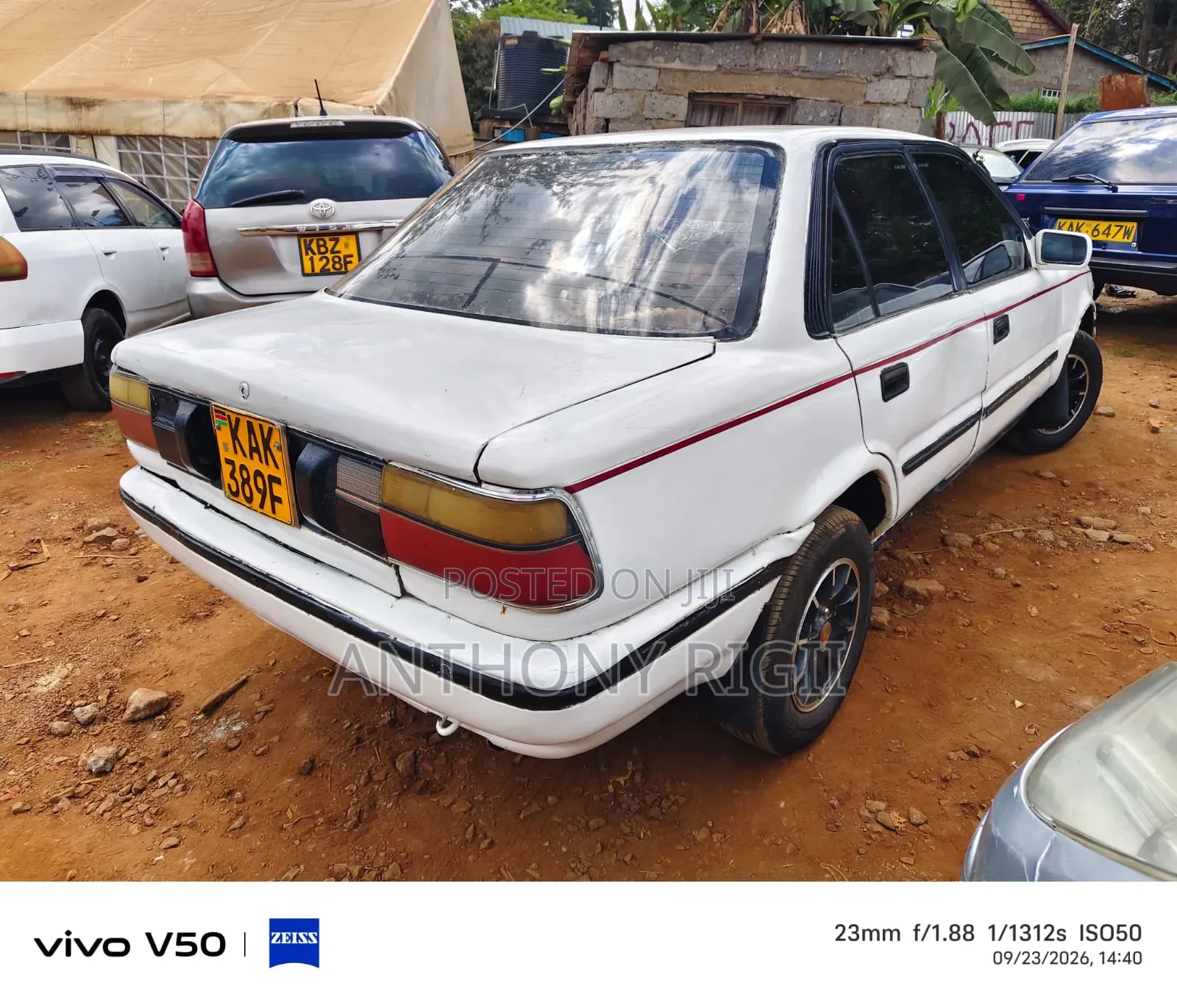 Toyota Corolla Sedan 1994 White