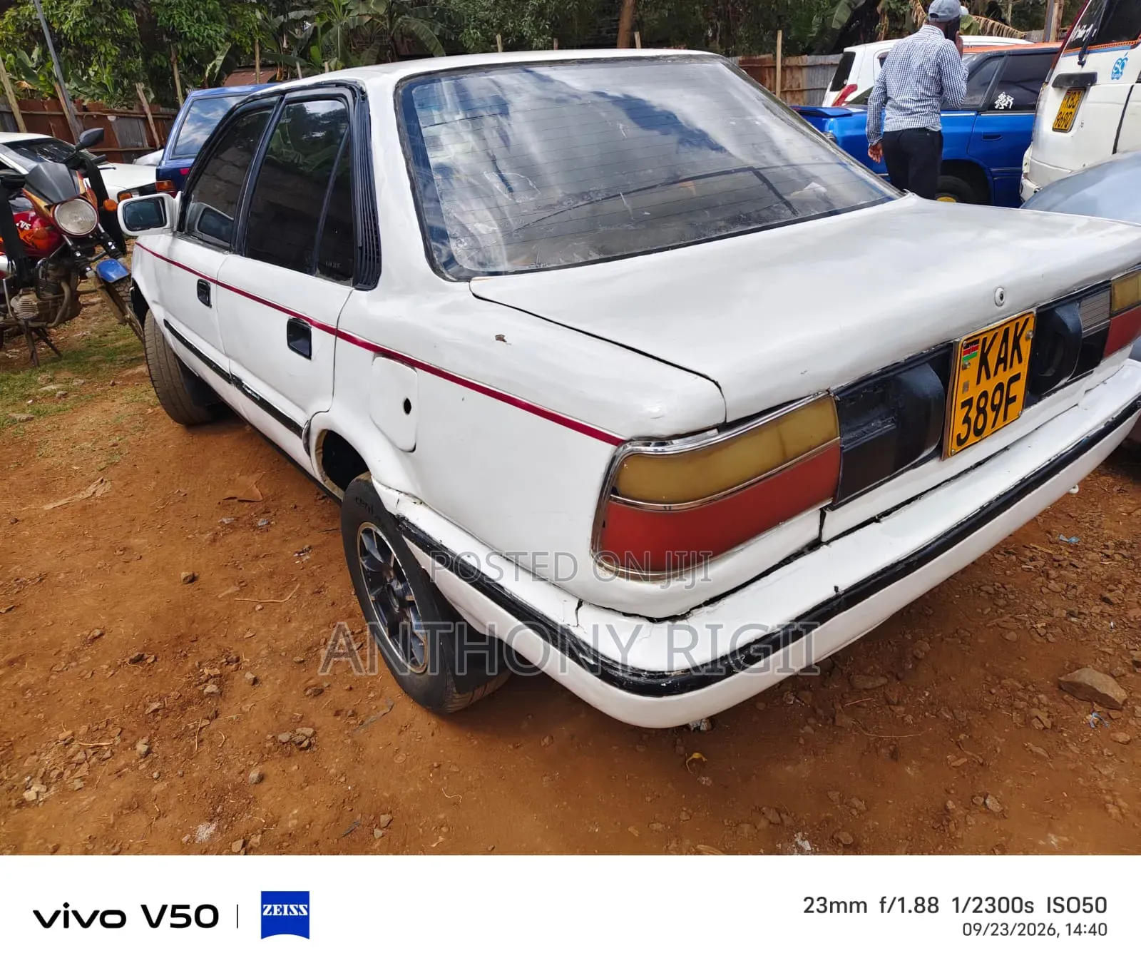 Toyota Corolla Sedan 1994 White