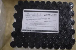 Black Top Vacutainer