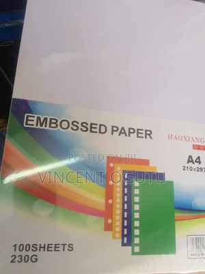Embossed Papers