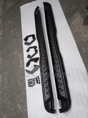 Install These Fortuner Side Steps TRD - Strong Durable
