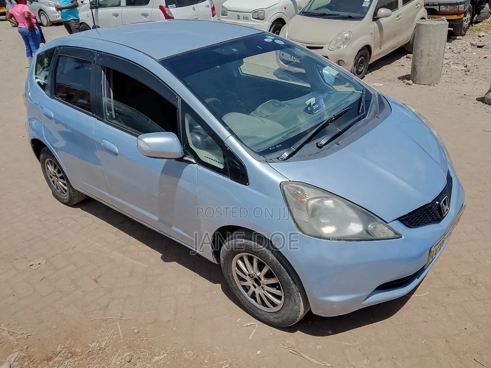 Honda Fit 2008 Blue