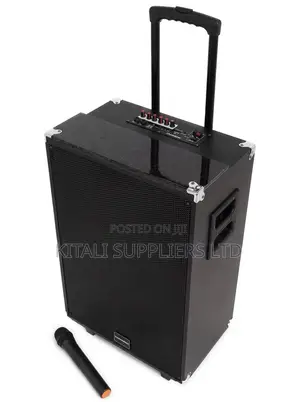 Tagwood LTS-15A 15-Inch Bluetooth Trolley Speaker + Free Wireless Mic