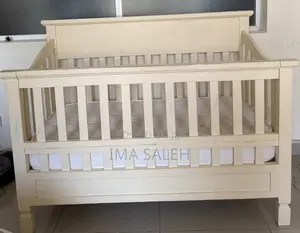 Yellow Baby Crib for Toddles 1 Years Plus