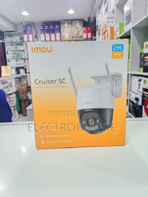 Imou Cruiser Sc Wifi Camera Red-Blue Warning Lights Outdoor Security