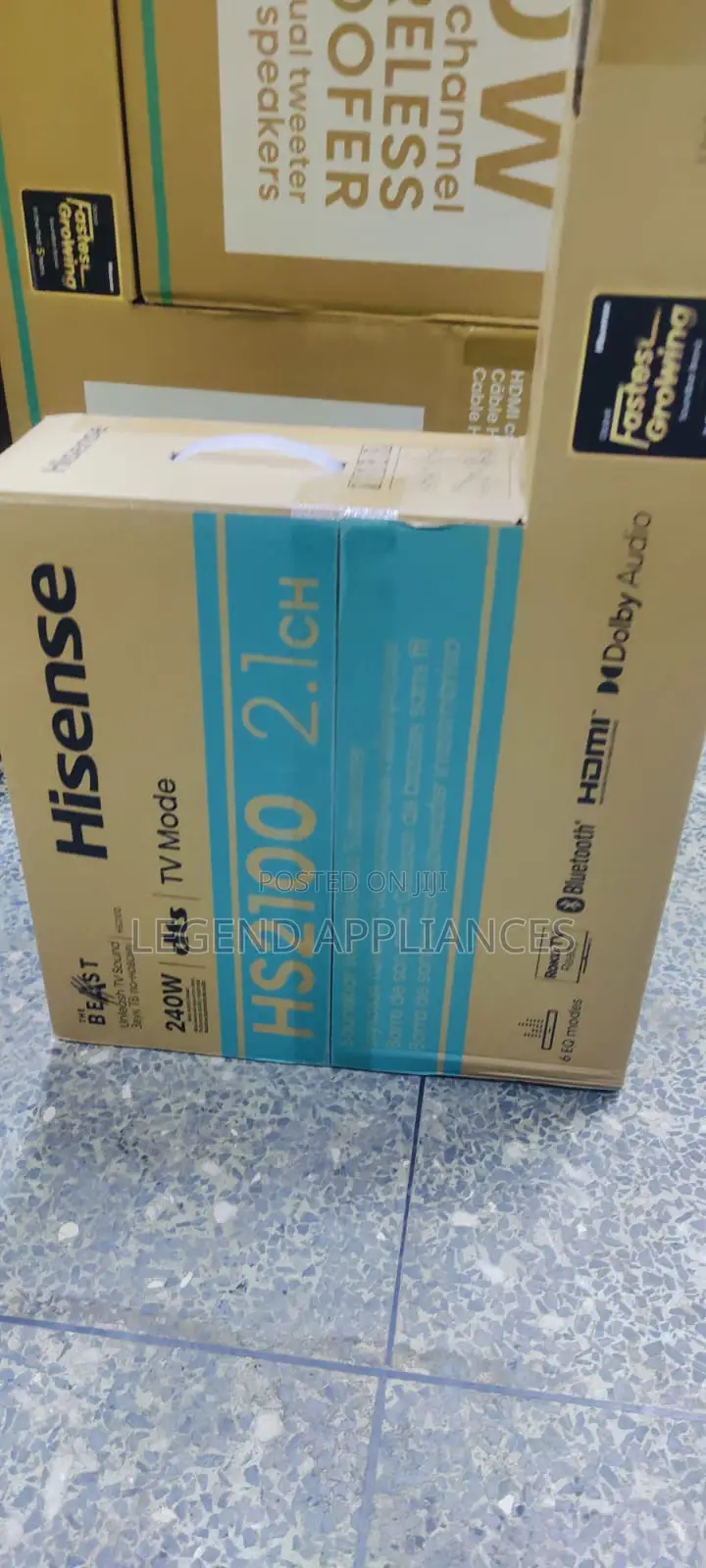 Hisense HS2100 240watts SoundBar 2.1channel