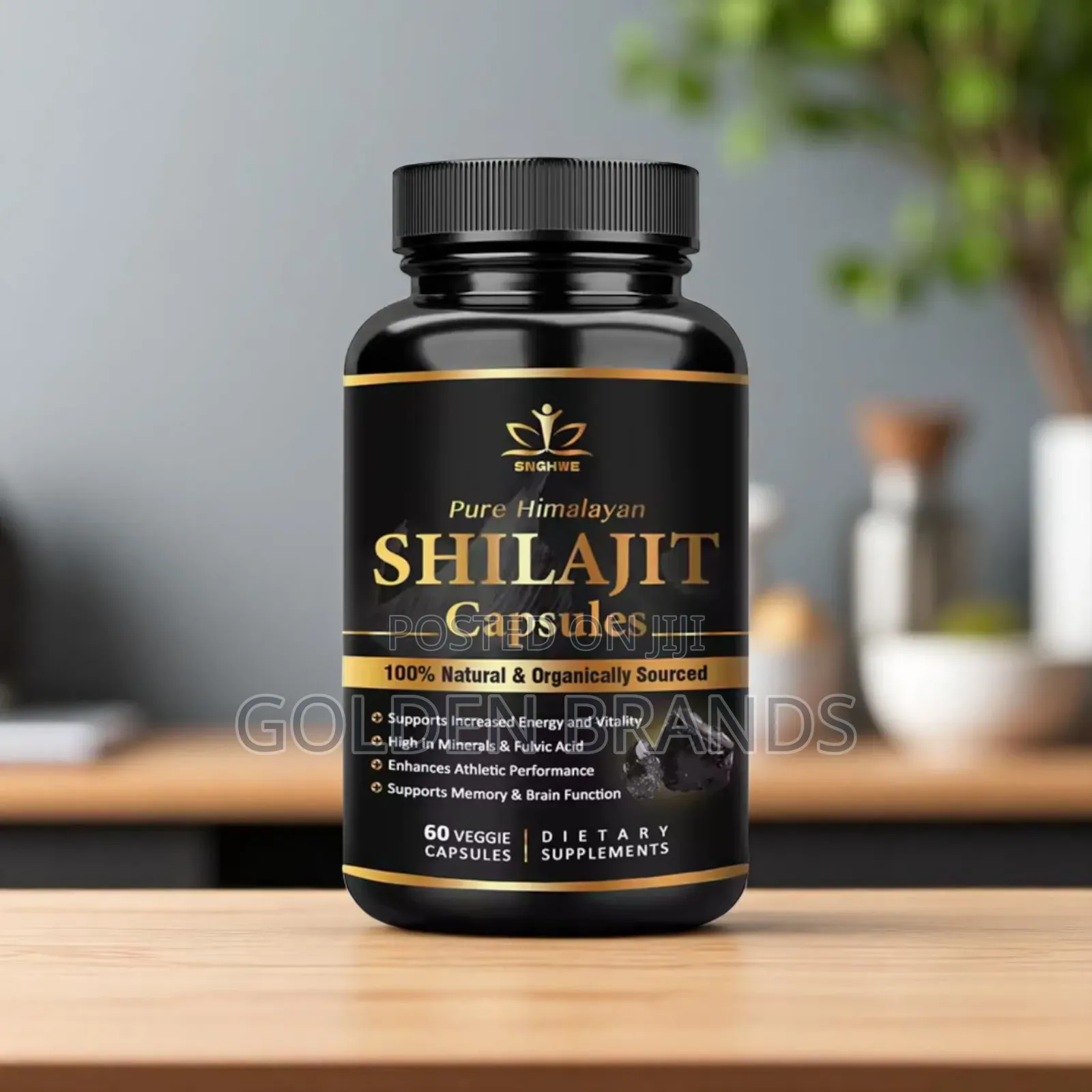 Pure Himalayan Shilajit–Natural Energy, Vitality Wellness Support