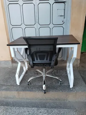 Home Office Study Desk and Chair Combined
