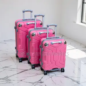 Telescopic Handle 3-in-1 Unbreakable Suitcase Briefcase Bag Set