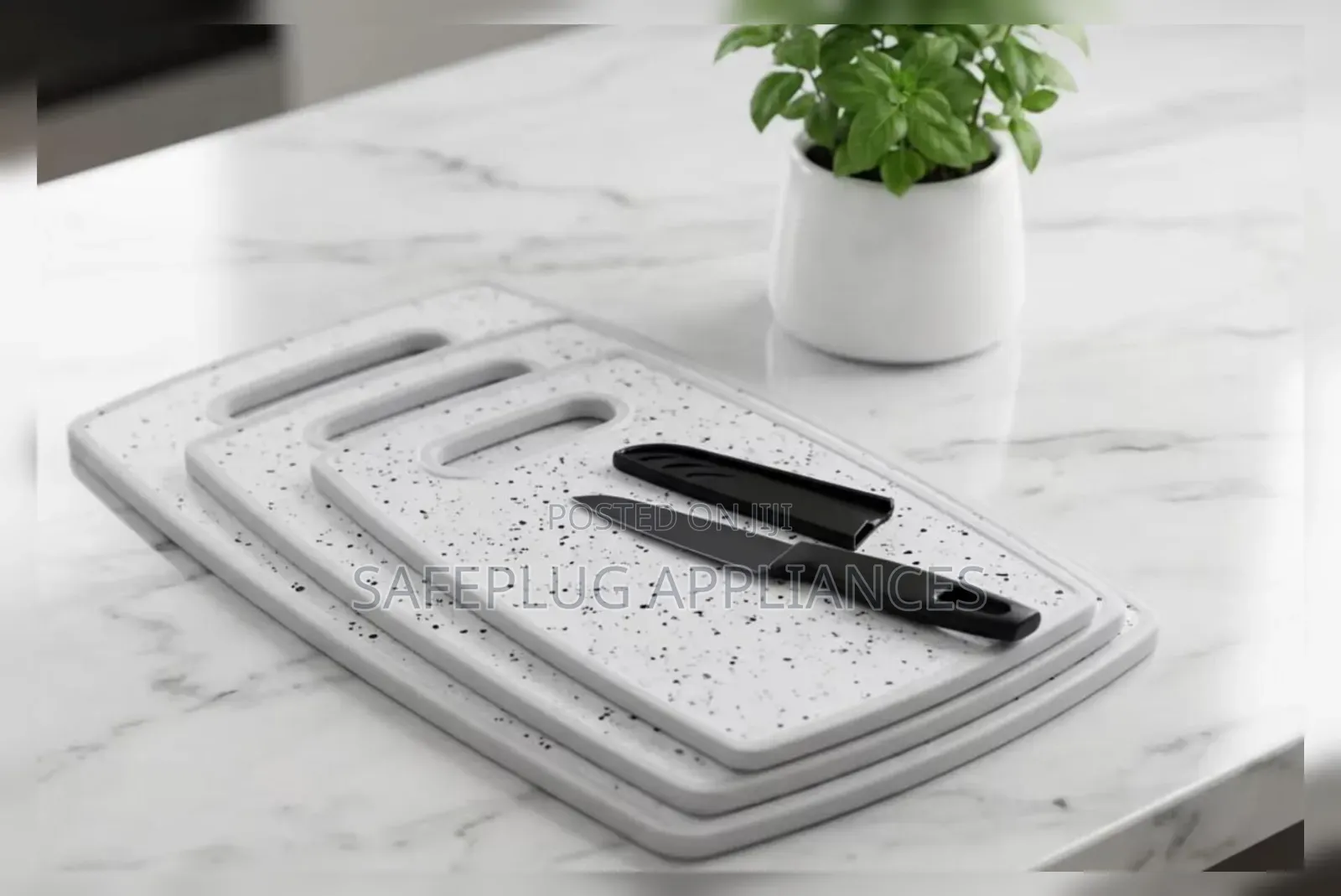 3-in-1 Chopping Board Set + Free Small Knife