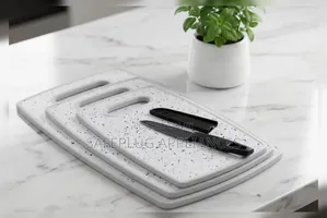 3-in-1 Chopping Board Set + Free Small Knife