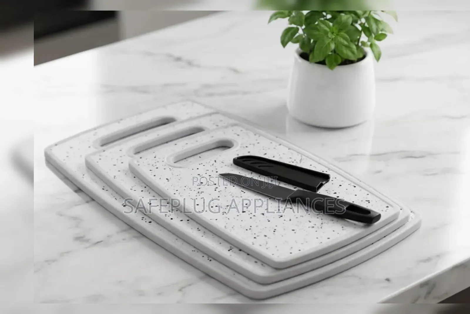 3-in-1 Chopping Board Set + Free Small Knife