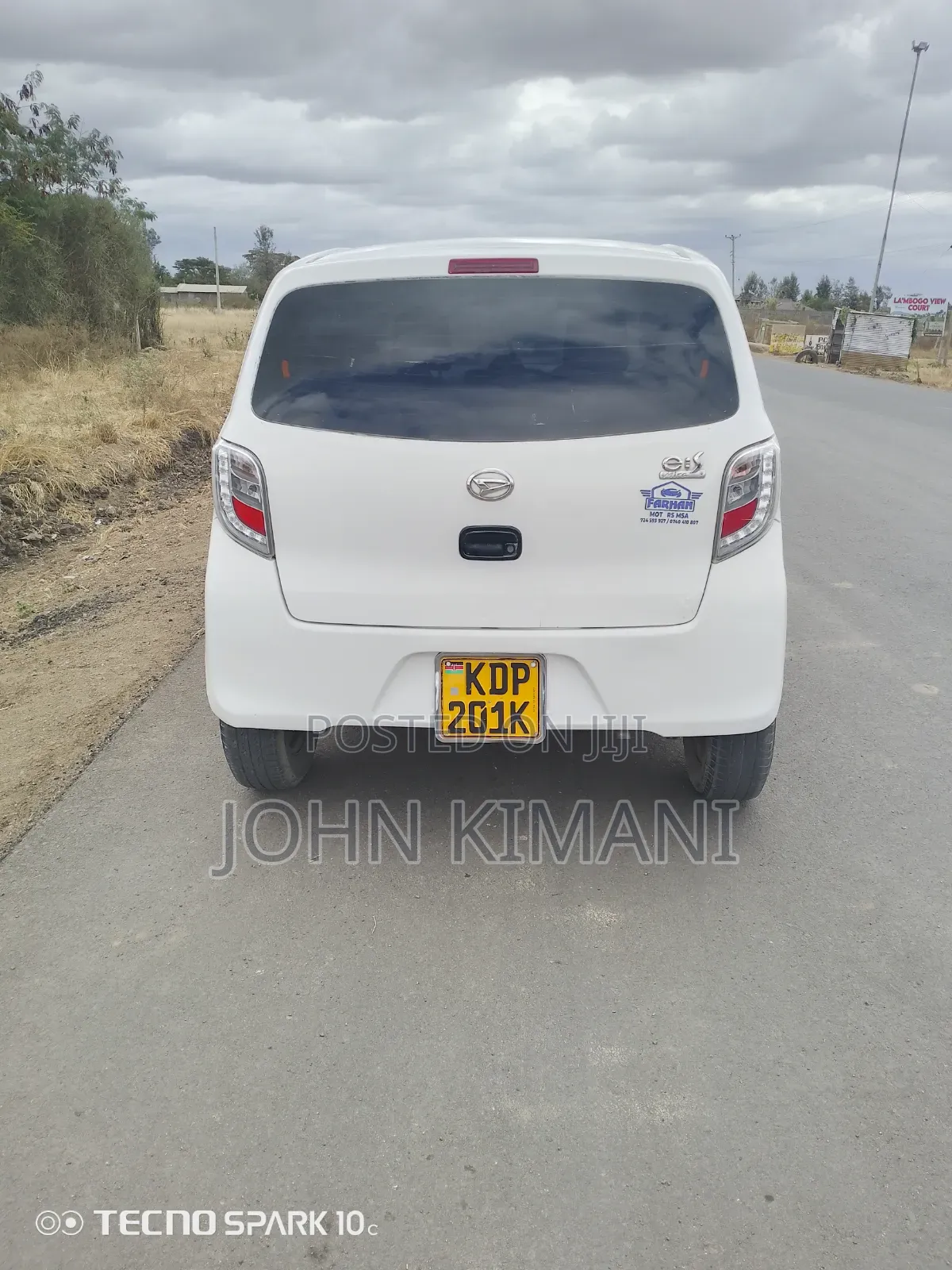 Daihatsu Mira 2016 White