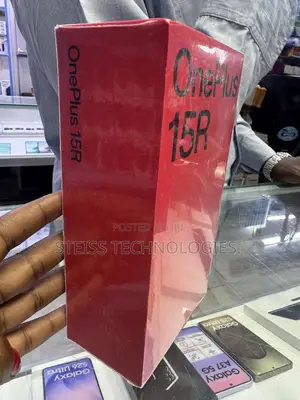 New OnePlus 15R 256 GB Black