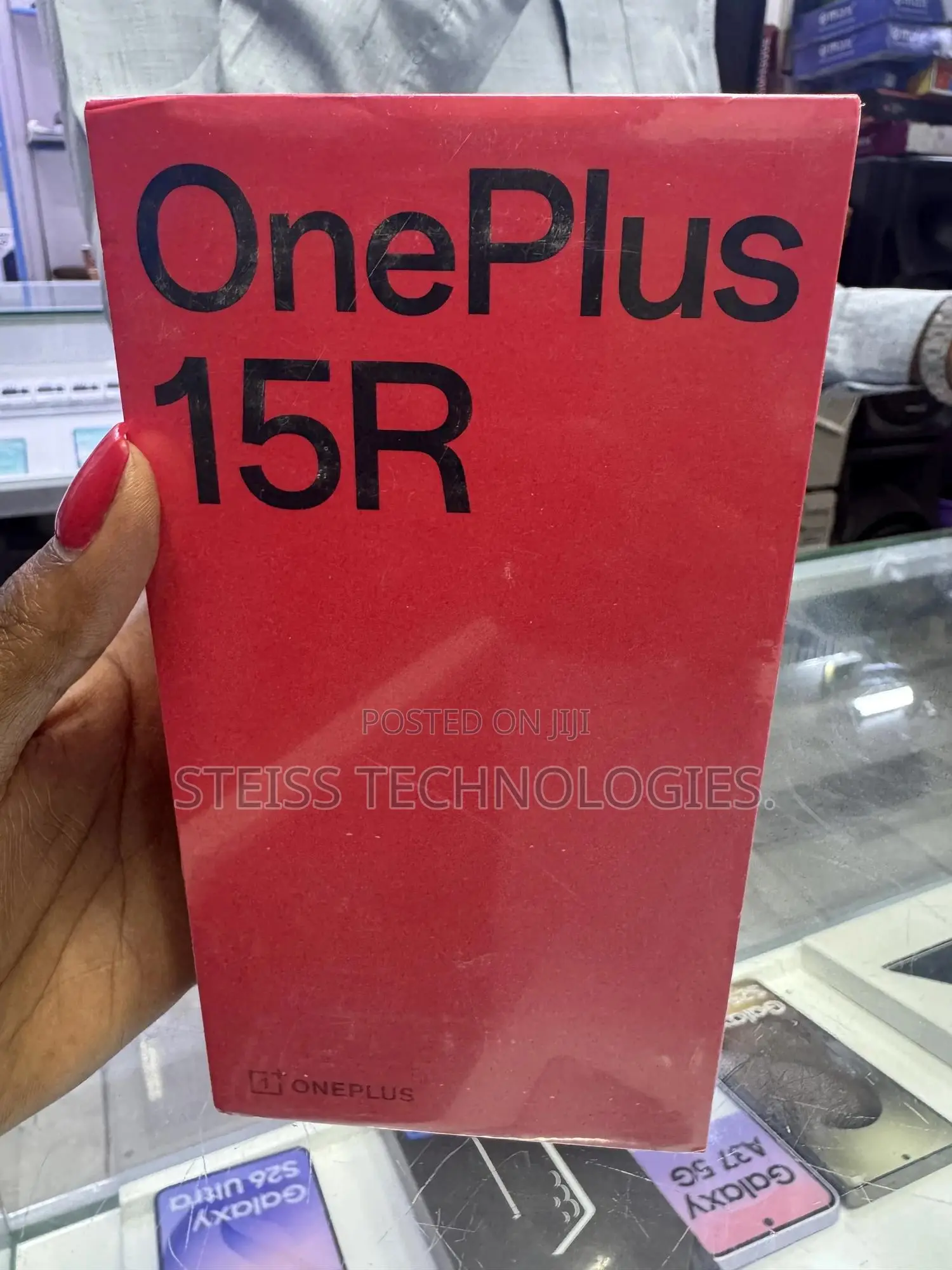 New OnePlus 15R 256 GB Black