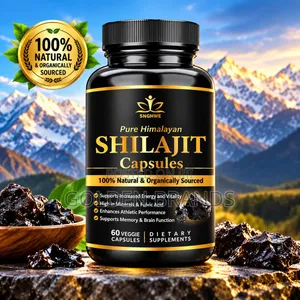 Pure Himalayan Shilajit–Natural Energy, Vitality Wellness Support