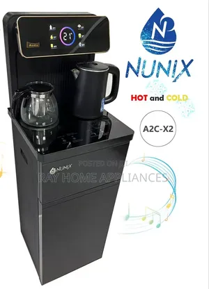 A2c-X2 Bottom Load Hot Cold Water Black Dispenser With Music System