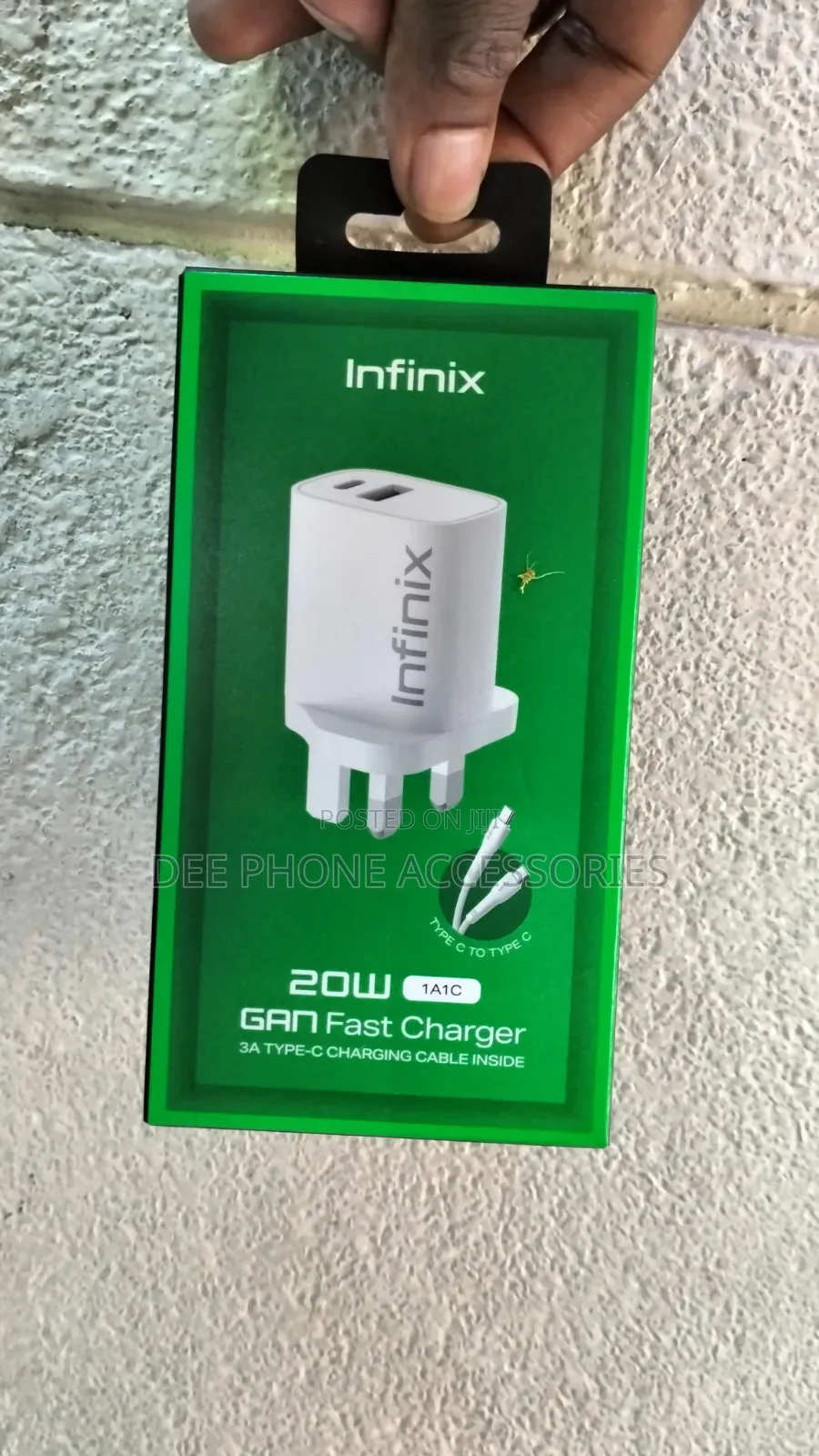 Infinix Type C 20w Super Fast Charger