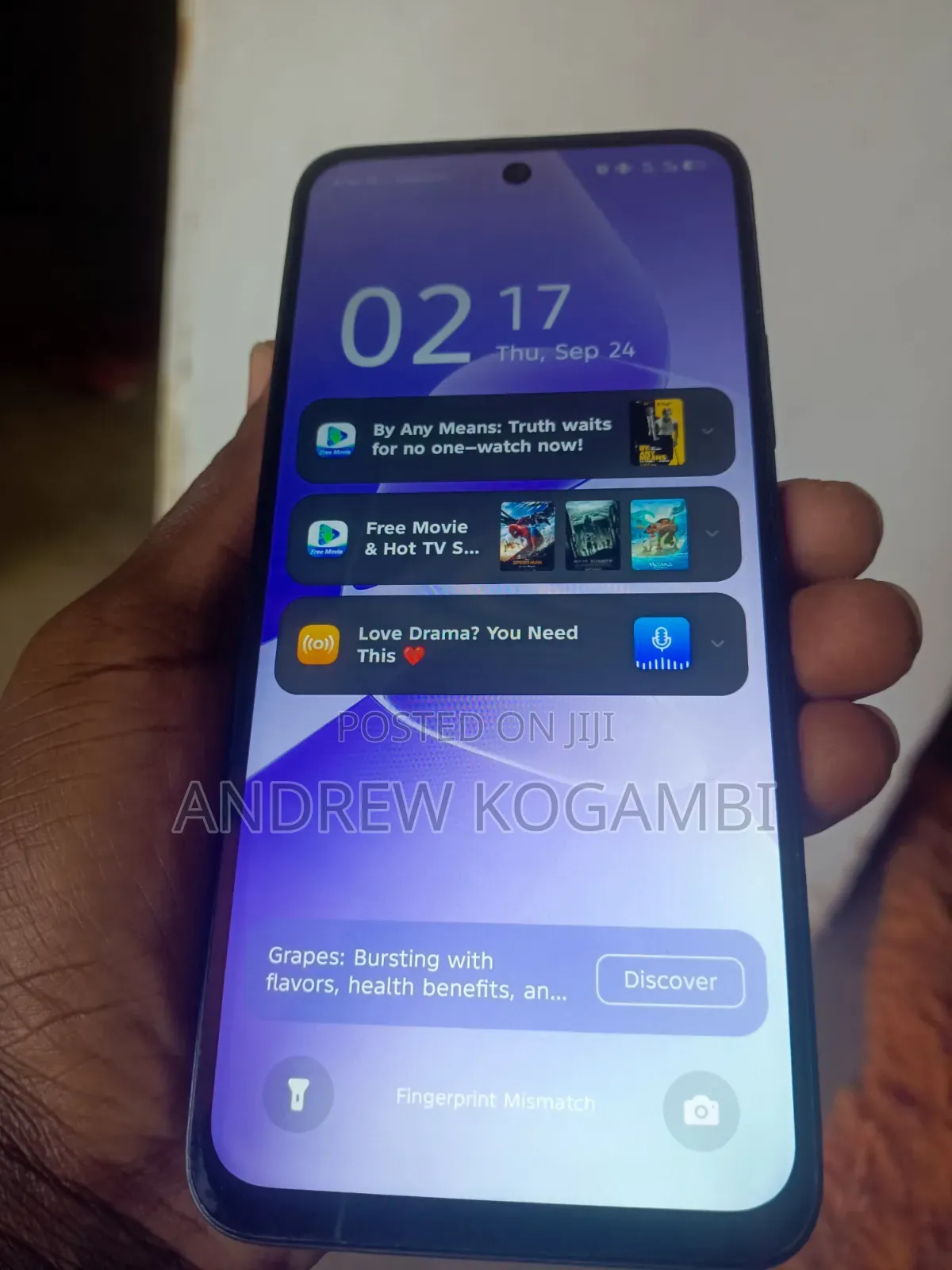 Infinix Hot 60i 256 GB Black