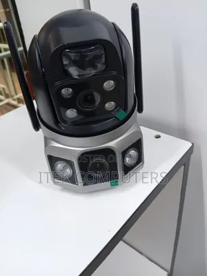 V380 Pro Dual Lens WiFi Solar Camera for Gates, Yards and Outdoor Area