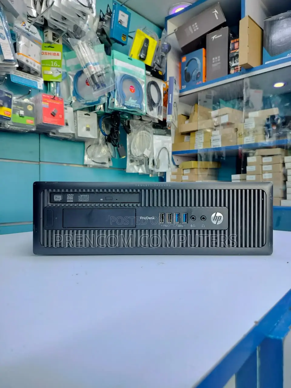 Desktop Computer HP EliteDesk 800 4GB Intel Core i3 HDD 500GB