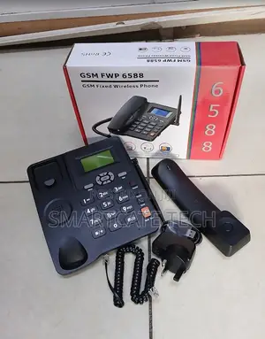 6588 GSM Fixed Wireless Phone With LCD Display Caller ID