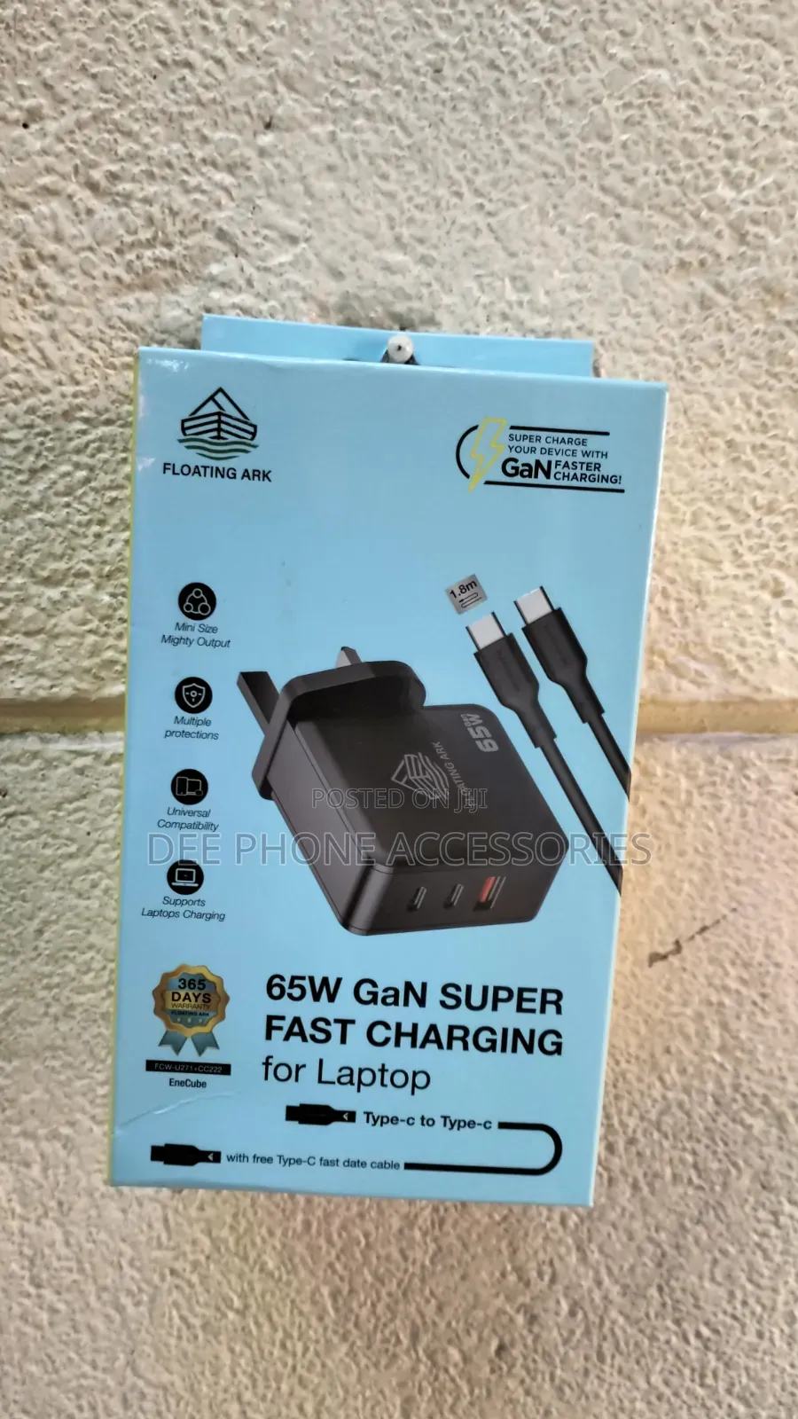 Floating Ark 65W GAN Super Fast Charger
