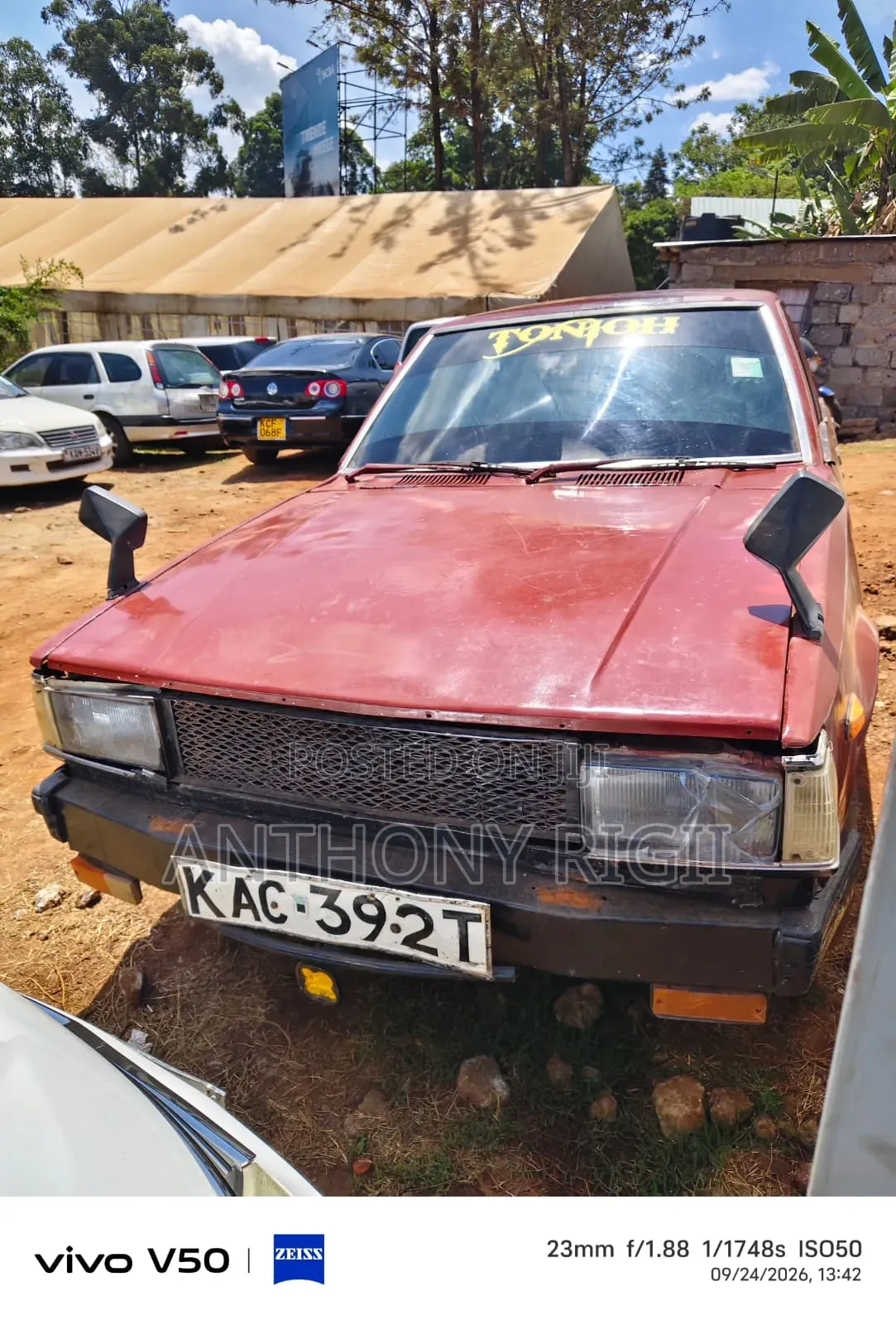 Toyota Corolla 1300 Custom DX 1983 Brown