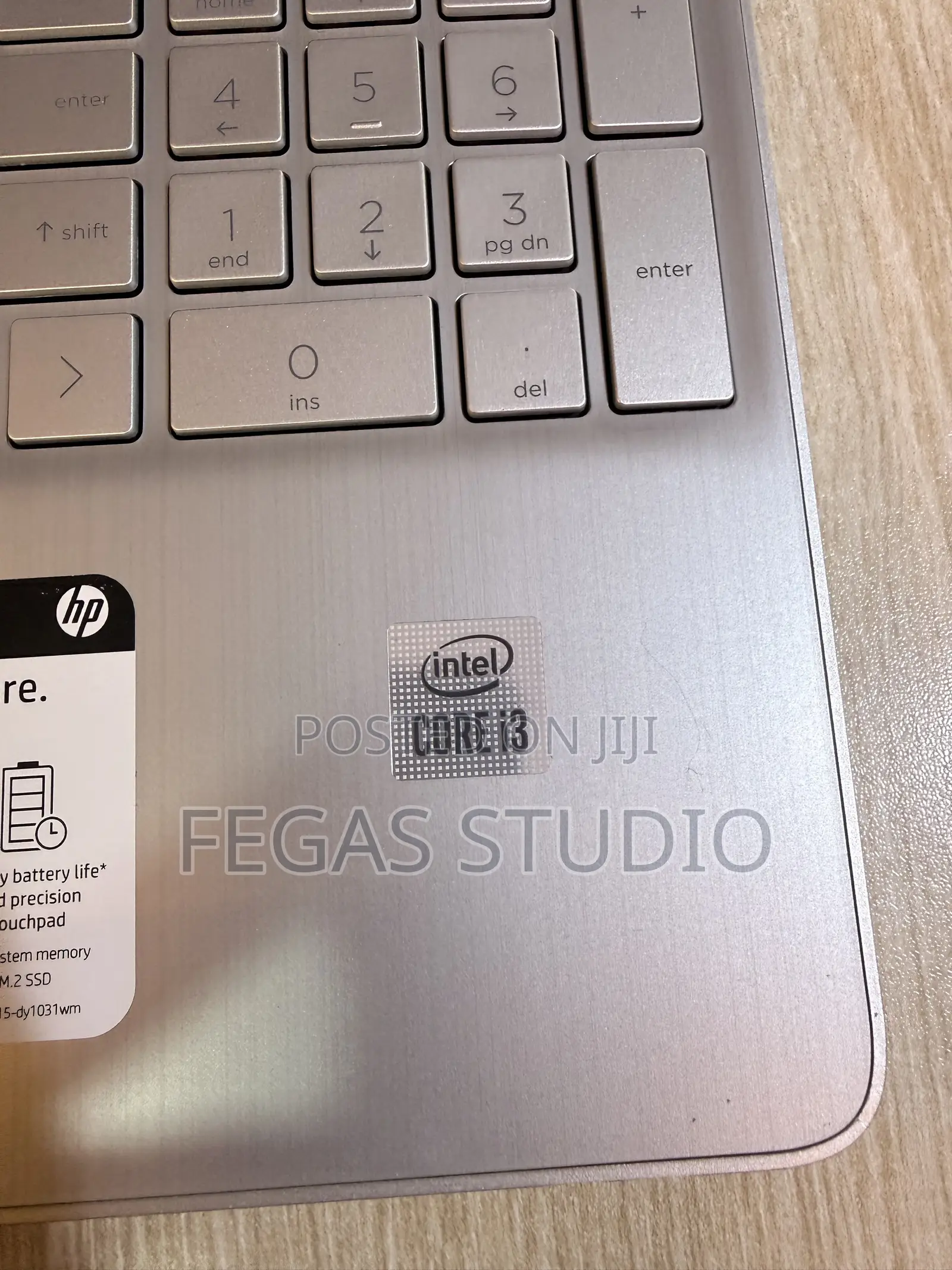 Laptop HP 8GB Intel Core i3 SSD 256GB